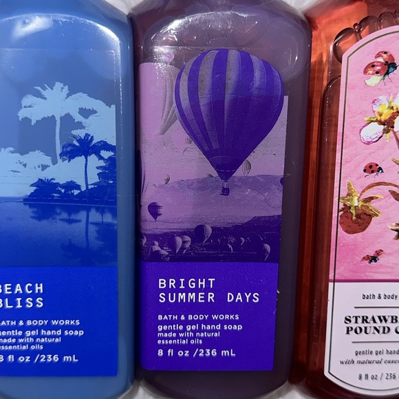 NEW 5x BATH & BODY WORKS GENTLE GEL HAND SOAP WASH 8 oz Lot Assorted NEW - Picture 6 of 16